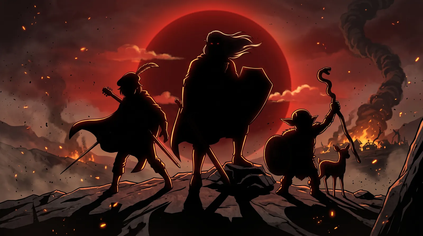 Adventurers ready for combat — Arcneo Tabletop